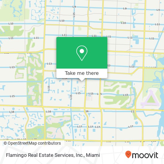 Mapa de Flamingo Real Estate Services, Inc.