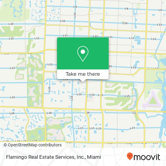 Flamingo Real Estate Services, Inc. map