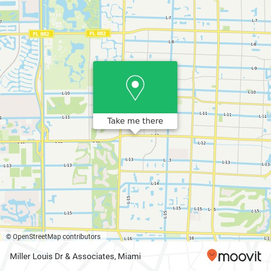 Miller Louis Dr & Associates map