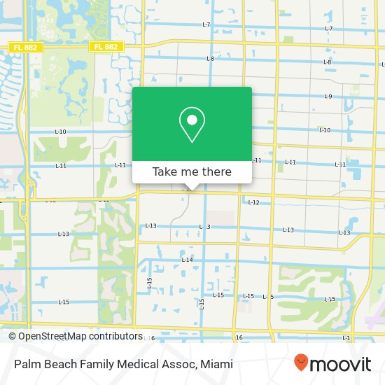 Mapa de Palm Beach Family Medical Assoc