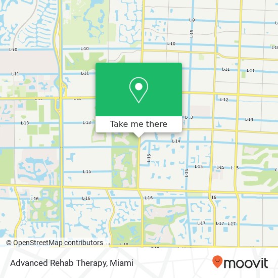 Mapa de Advanced Rehab Therapy