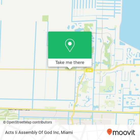 Acts Ii Assembly Of God Inc map