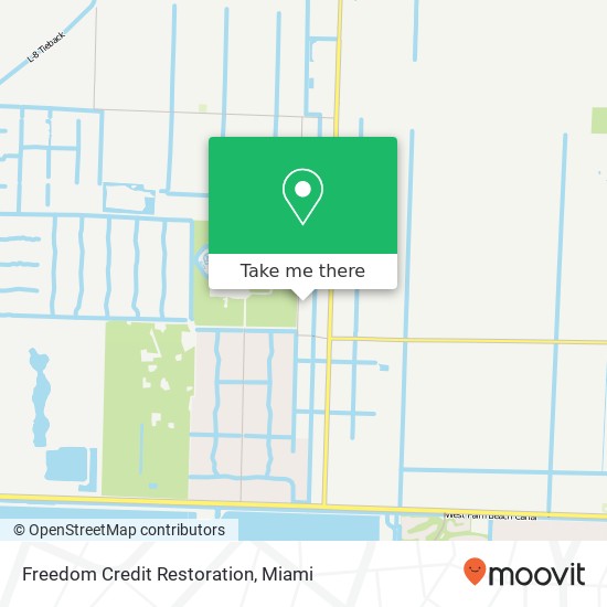 Freedom Credit Restoration map