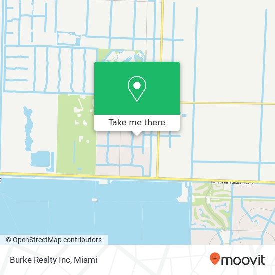 Mapa de Burke Realty Inc