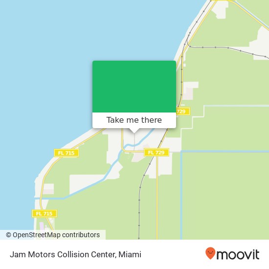 Jam Motors Collision Center map