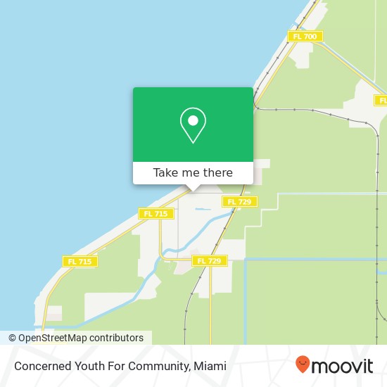 Concerned Youth For Community map