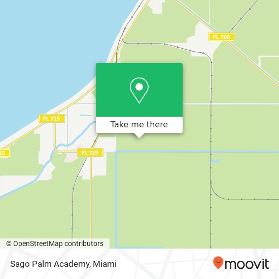 Mapa de Sago Palm Academy