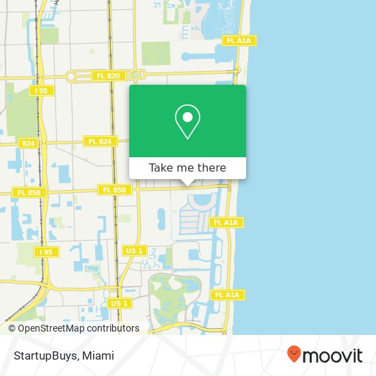 StartupBuys map