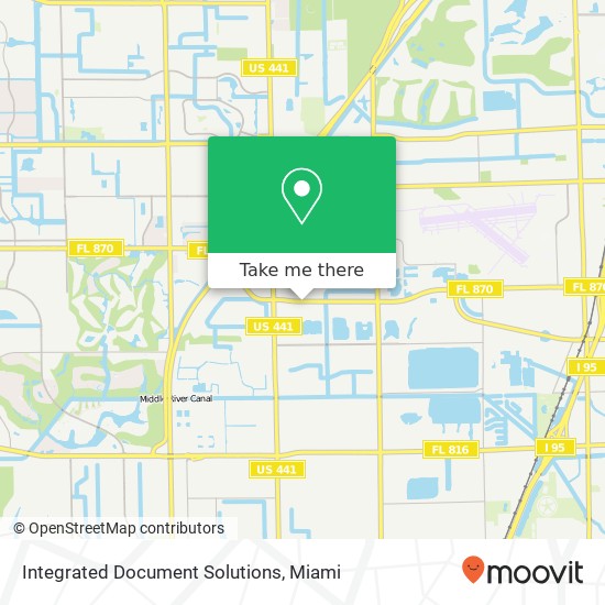 Integrated Document Solutions map