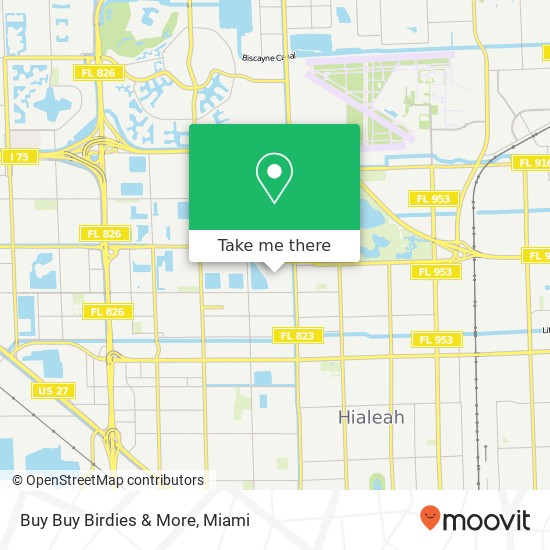 Buy Buy Birdies & More map