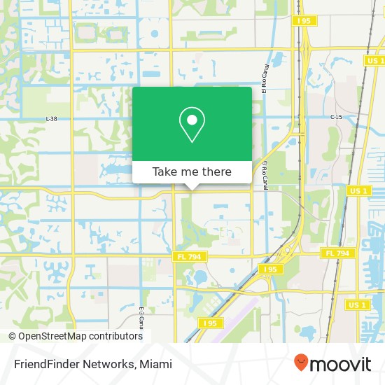 FriendFinder Networks map