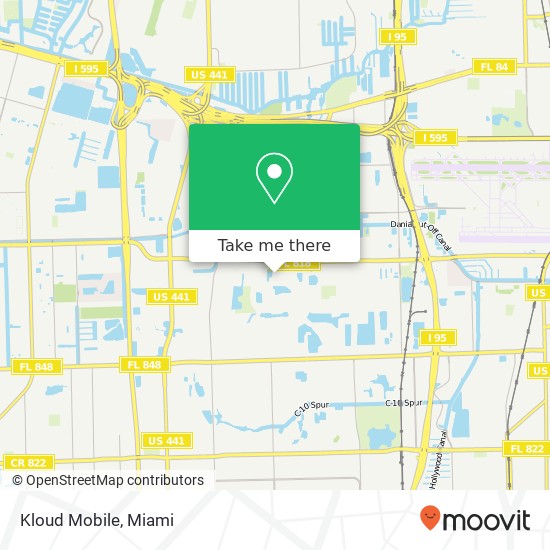 Mapa de Kloud Mobile