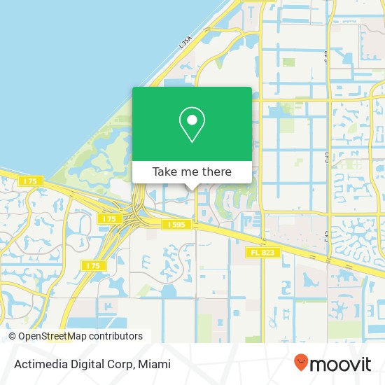 Actimedia Digital Corp map