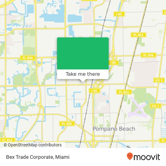 Mapa de Bex Trade Corporate