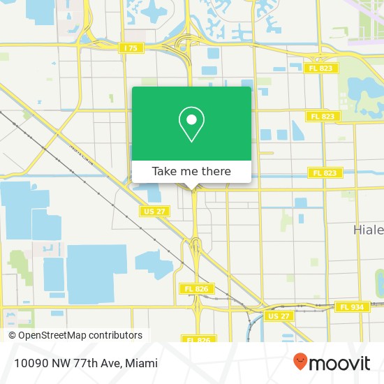 10090 NW 77th Ave map