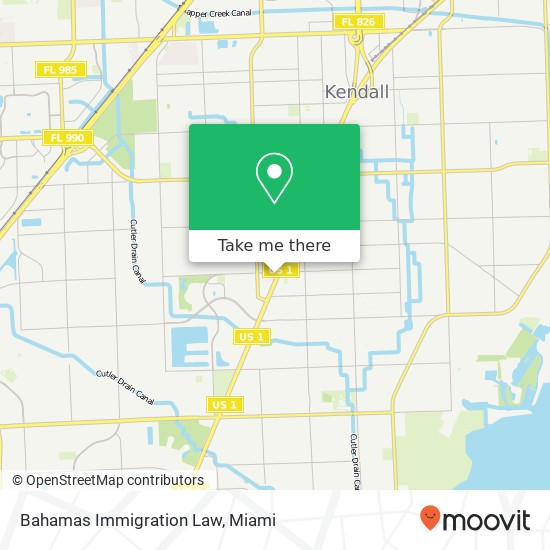 Bahamas Immigration Law map