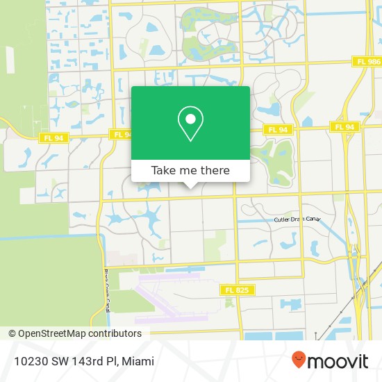 10230 SW 143rd Pl map