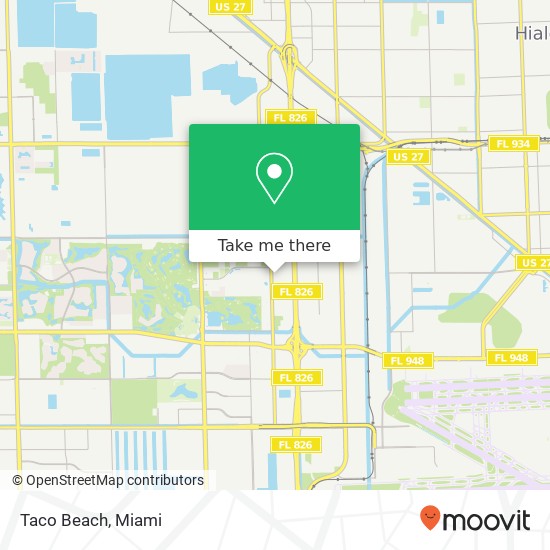 Mapa de Taco Beach