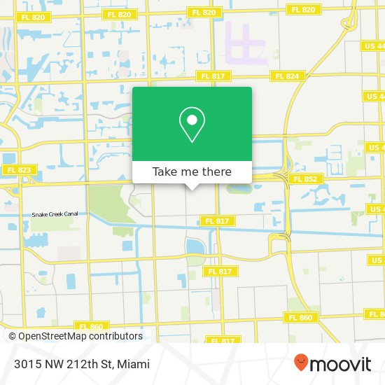 Mapa de 3015 NW 212th St