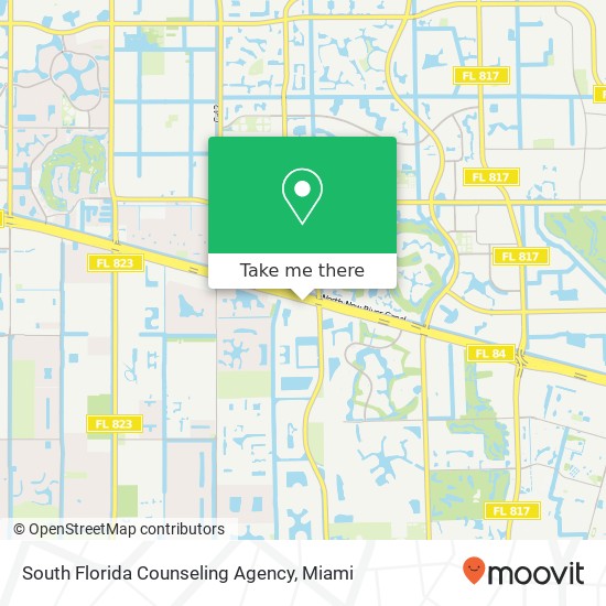 Mapa de South Florida Counseling Agency