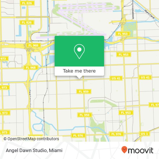 Angel Dawn Studio map