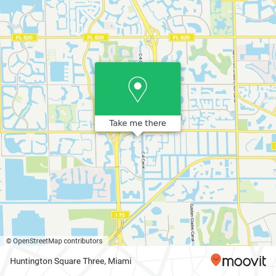 Mapa de Huntington Square Three