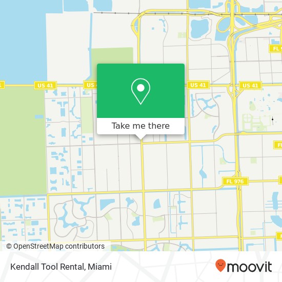 Kendall Tool Rental map