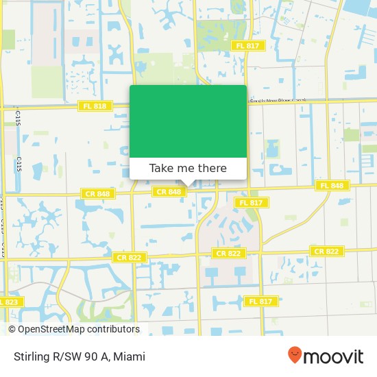 Stirling R/SW 90 A map