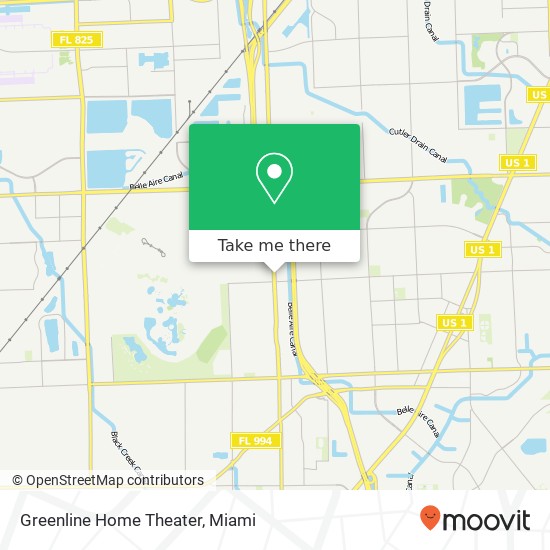 Greenline Home Theater, 16665 SW 117th Ave Miami, FL 33177 map