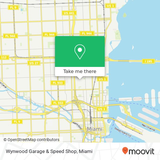 Wynwood Garage & Speed Shop map