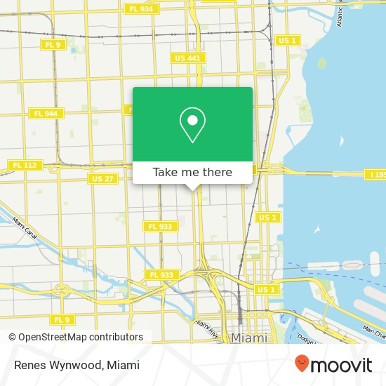 Renes Wynwood map