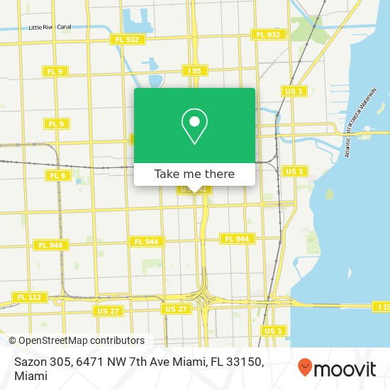 Sazon 305, 6471 NW 7th Ave Miami, FL 33150 map