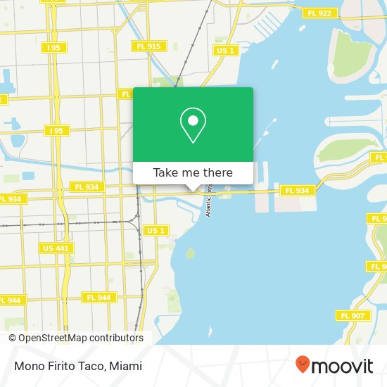 Mono Firito Taco, 1071 NE 79th St Miami, FL 33138 map