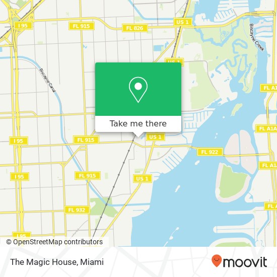 The Magic House map