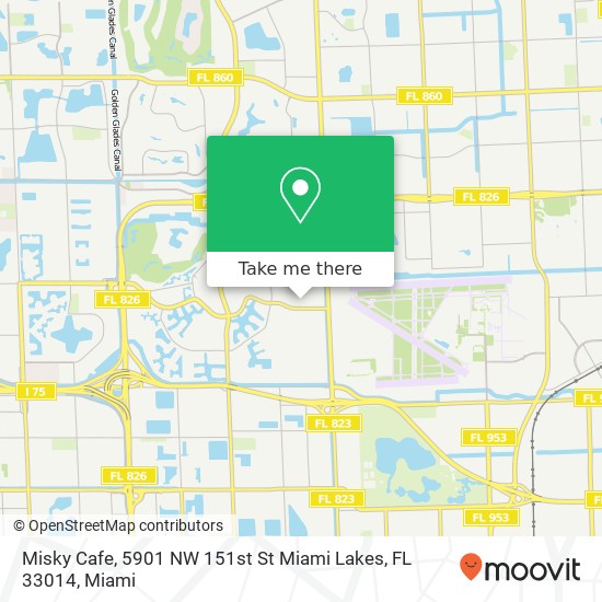 Misky Cafe, 5901 NW 151st St Miami Lakes, FL 33014 map