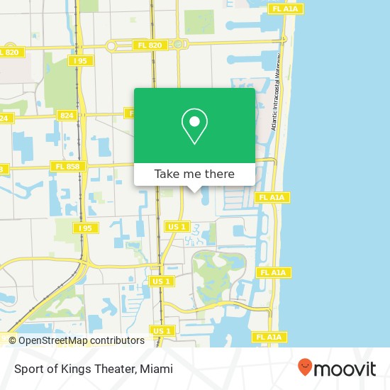 Sport of Kings Theater map