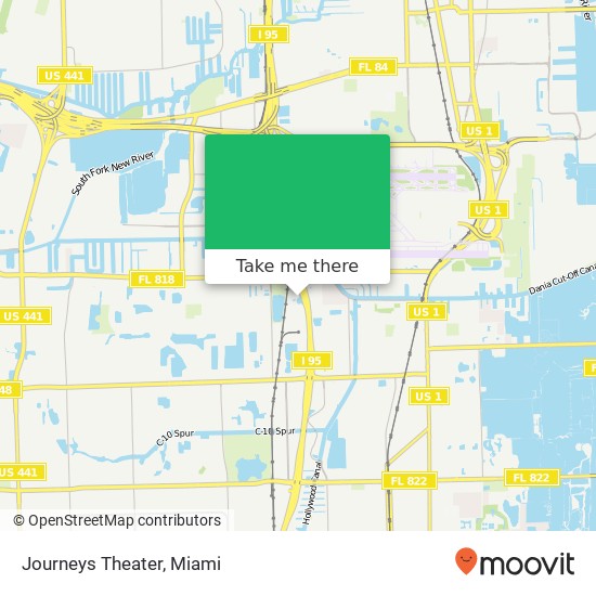 Mapa de Journeys Theater