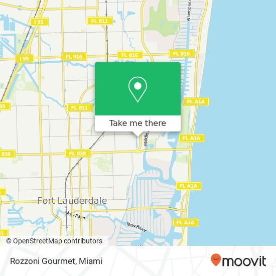 Rozzoni Gourmet, 1201 N Federal Hwy Fort Lauderdale, FL 33304 map