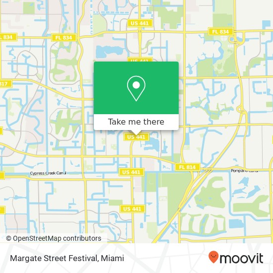Margate Street Festival map