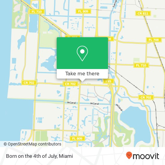 Born on the 4th of July, 4411 45th St West Palm Beach, FL 33407 map