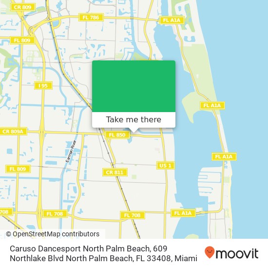 Caruso Dancesport North Palm Beach, 609 Northlake Blvd North Palm Beach, FL 33408 map