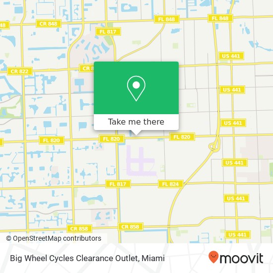 Big Wheel Cycles Clearance Outlet map