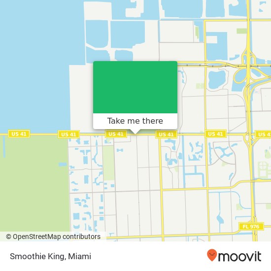 Mapa de Smoothie King