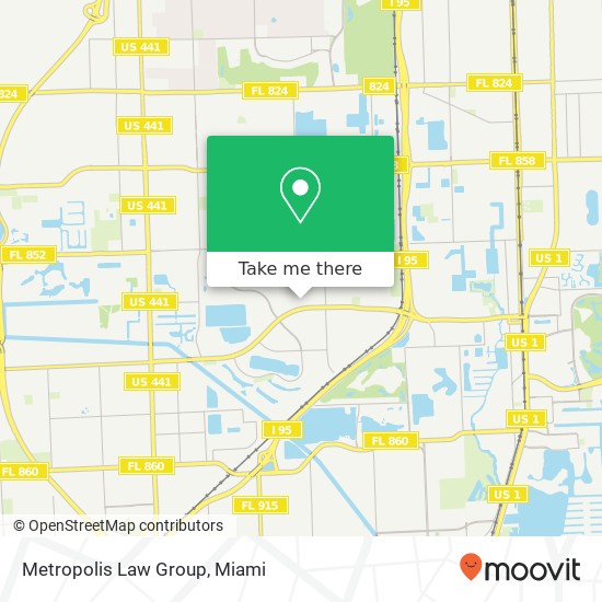 Metropolis Law Group map