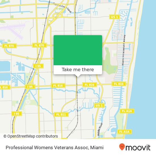 Mapa de Professional Womens Veterans Assoc