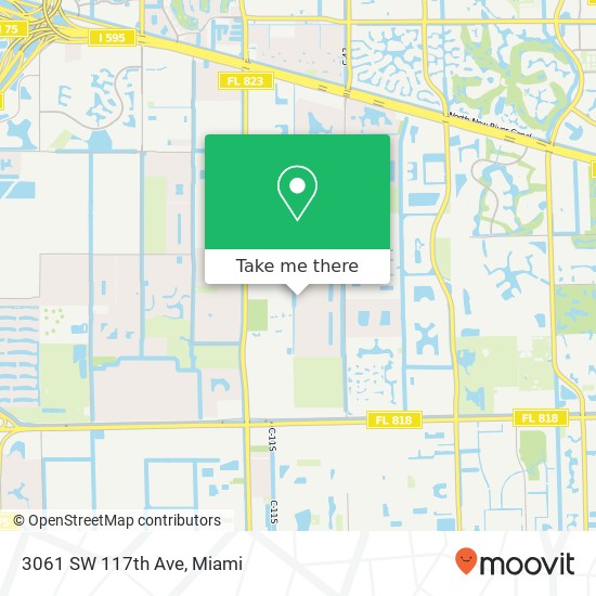 3061 SW 117th Ave map