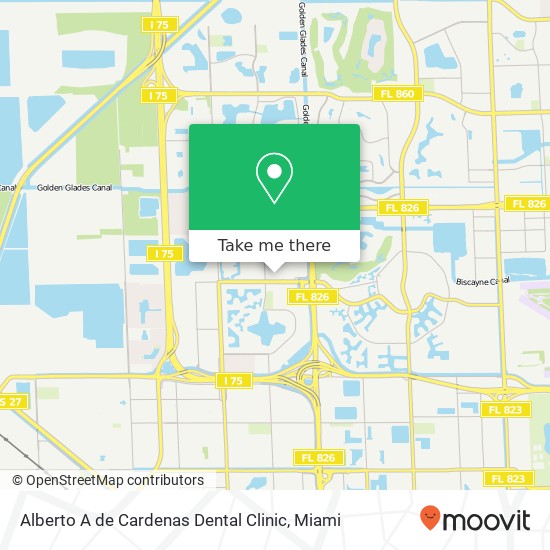 Alberto A de Cardenas Dental Clinic map