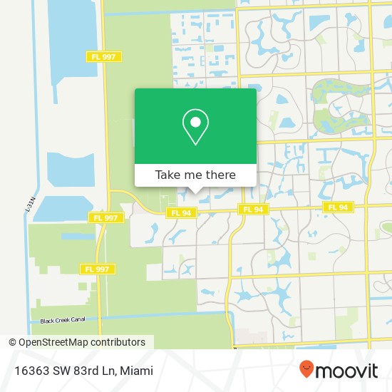 16363 SW 83rd Ln map