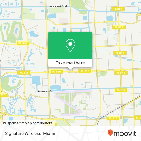 Signature Wireless map