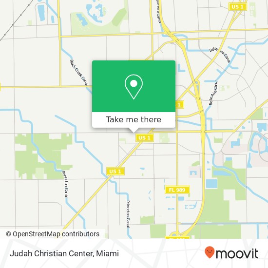 Judah Christian Center map